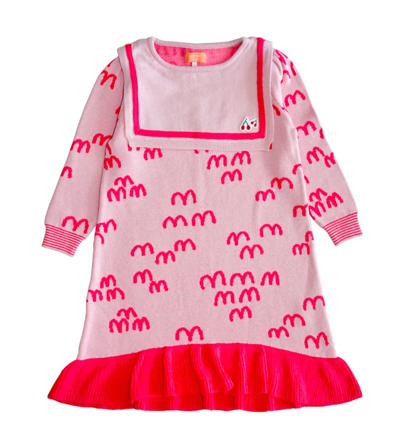 MM KNIT DRESS (PINK) - SOLD OUT