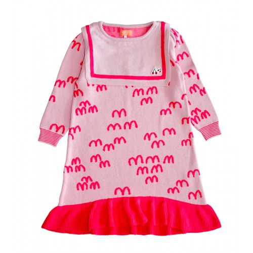 MM KNIT DRESS (PINK) - SOLD OUT